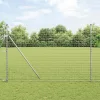 Kerítésoszlop Egyéb 26 pcs Ezüst 3.2 x 3.2 x 200 cm Acél