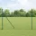 Kerítés oszlopokkal Zöld 1.6 x 10 m Acél