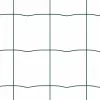 Kerítés oszlopokkal Zöld 1.2 x 10 m Acél