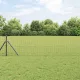 Kerítés oszlopokkal Szürke 0,6 x 25 m Acél