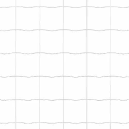 Kerítés oszlopokkal Ezüst 1.2 x 10 m Acél