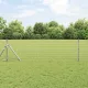 Kerítés oszlopokkal Ezüst 0.8 x 25 m Acél