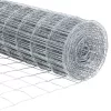 Kerítés oszlopokkal Ezüst 1 x 25 m Acél