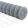 Kerítés oszlopokkal Ezüst 1.2 x 25 m Acél