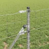Kerítés oszlopokkal Ezüst 0.4 x 50 m Acél