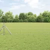Kerítés oszlopokkal Ezüst 0.4 x 50 m Acél