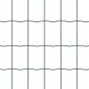 Kerítés oszlopokkal Zöld 1.6 x 10 m Acél