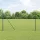 Kerítés oszlopokkal Zöld 1.6 x 10 m Acél