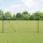 Kerítés oszlopokkal Szürke 1.6 x 10 m Acél