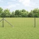 Kerítés oszlopokkal Szürke 0,4 x 25 m Acél