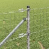 Kerítés oszlopokkal Ezüst 0,6 x 25 m Acél