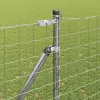 Kerítés oszlopokkal Ezüst 1.5 x 10 m Acél
