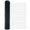 Kerítés oszlopokkal Szürke 0.8 x 25 m Acél