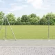 Kerítés oszlopokkal Ezüst 1.2 x 10 m Acél