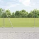 Kerítés oszlopokkal Ezüst 1.5 x 10 m Acél
