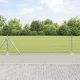 Kerítés oszlopokkal Ezüst 0,6 x 25 m Acél