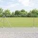 Kerítés oszlopokkal Ezüst 0.8 x 25 m Acél