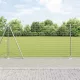 Kerítés oszlopokkal Ezüst 1.2 x 10 m Acél