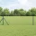 Lánckerítés oszlopokkal Zöld 0.8 x 10 m Acél