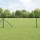 Lánckerítés oszlopokkal Zöld 0.8 x 25 m Acél