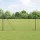 Lánckerítés oszlopokkal Szürke 1.6 x 10 m Acél