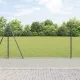 Lánckerítés oszlopokkal Szürke 1.2 x 10 m Acél