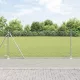 Lánckerítés oszlopokkal Ezüst 1 x 10 m Acél