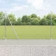 Lánckerítés oszlopokkal Ezüst 1.4 x 10 m Acél