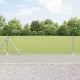 Lánckerítés oszlopokkal Ezüst 0,4 x 25 m Acél