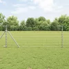 Legelőkerítés Ezüst 25 x 0.8 m Horganyzott acél