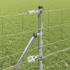 Legelőkerítés Ezüst 25 x 0.8 m Horganyzott acél