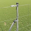 Legelőkerítés Ezüst 25 x 1 m Horganyzott acél