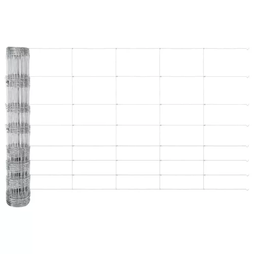Legelőkerítés Ezüst 25 x 1 m Horganyzott acél