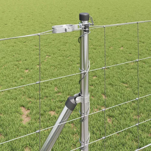 Legelőkerítés Ezüst 25 x 1 m Horganyzott acél