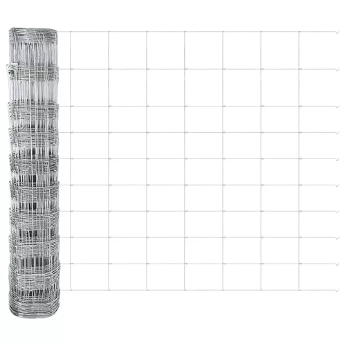 Legelőkerítés Ezüst 25 x 1 m Horganyzott acél