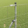 Legelőkerítés Ezüst 25 x 1.2 m Horganyzott acél