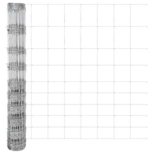 Legelőkerítés Ezüst 25 x 1.2 m Horganyzott acél