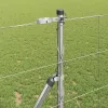 Legelőkerítés Ezüst 25 x 1.2 m Horganyzott acél