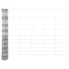 Legelőkerítés Ezüst 25 x 1.2 m Horganyzott acél