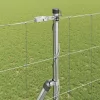 Legelőkerítés Ezüst 25 x 1.5 m Horganyzott acél