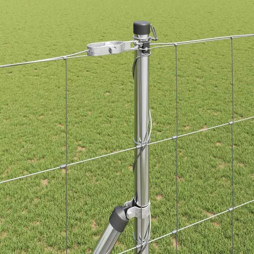 Legelőkerítés Ezüst 25 x 1.5 m Horganyzott acél
