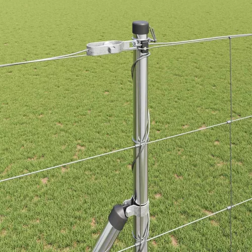 Legelőkerítés Ezüst 25 x 1.5 m Horganyzott acél