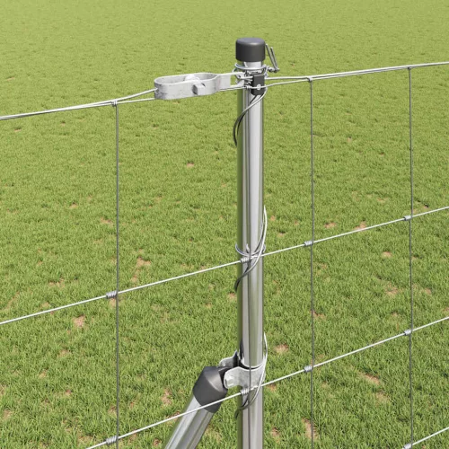 Legelőkerítés Ezüst 25 x 1.5 m Horganyzott acél