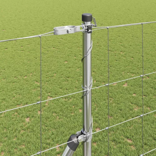 Legelőkerítés Ezüst 25 x 1.6 m Horganyzott acél