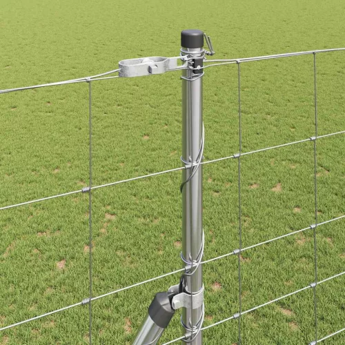 Legelőkerítés Ezüst 25 x 1.6 m Horganyzott acél