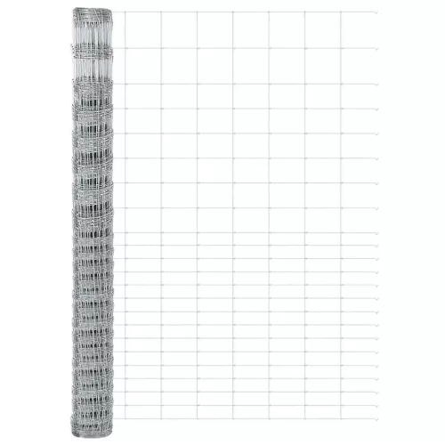 Legelőkerítés Ezüst 25 x 1.6 m Horganyzott acél