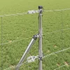 Legelőkerítés Ezüst 50 x 0.8 m Horganyzott acél