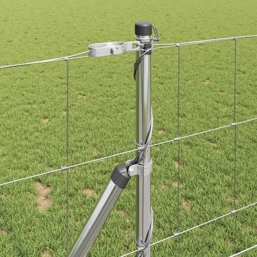 Legelőkerítés Ezüst 50 x 1 m Horganyzott acél