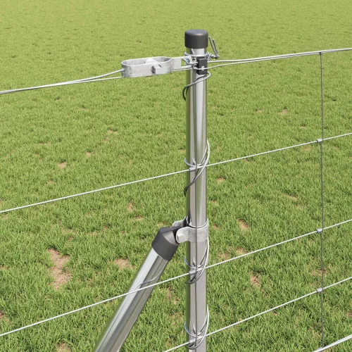 Legelőkerítés Ezüst 50 x 1 m Horganyzott acél