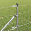 Legelőkerítés Ezüst 25 x 0.8 m Horganyzott acél
